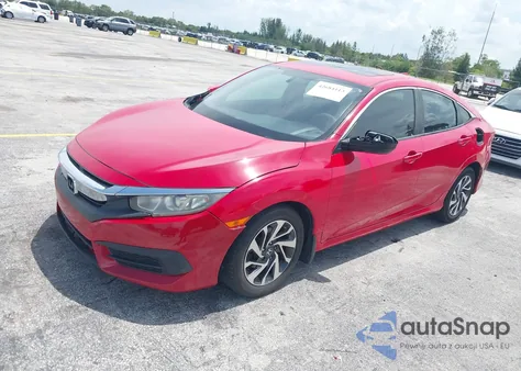 2017 Honda Civic Ex from USA, damaged, VIN 2HGFC2F78HH552372